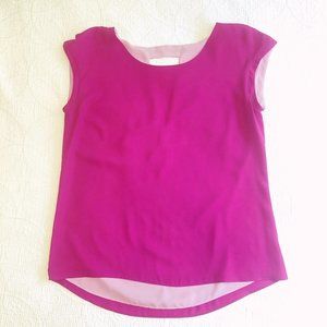 Express REVERSIBLE Pink Blouse